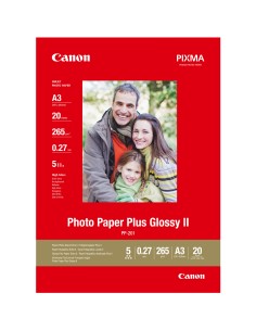 Canon PP-201 Glossy II Photo Paper Plus A3 - 20 Sheets