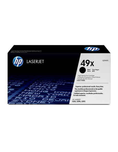 HP 49X High Yield Black Original LaserJet Toner Cartridge