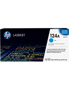 HP 124A Cyan Original LaserJet Toner Cartridge