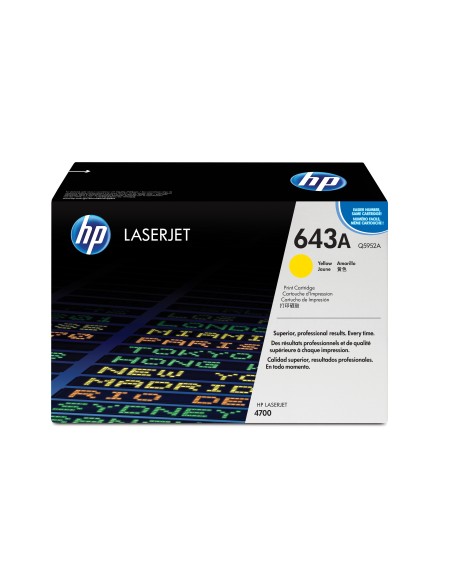 HP 643A Yellow Original LaserJet Toner Cartridge