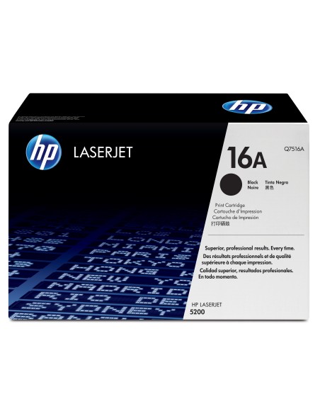 HP 16A Black Original LaserJet Toner Cartridge