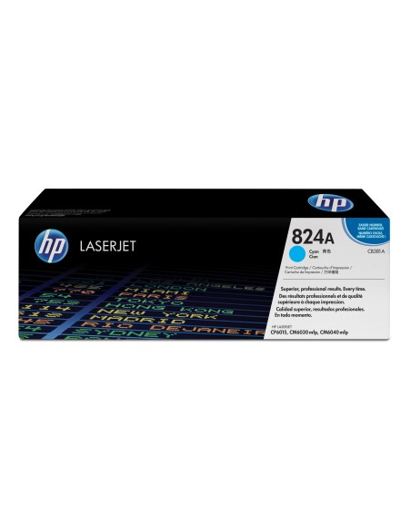 HP 824A Cyan Original LaserJet Toner Cartridge