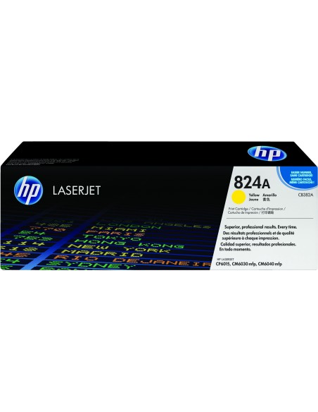 HP 824A Yellow Original LaserJet Toner Cartridge