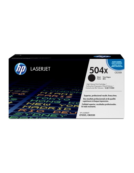 HP 504X High Yield Black Original LaserJet Toner Cartridge