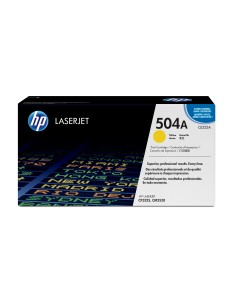 HP 504A Yellow Original LaserJet Toner Cartridge