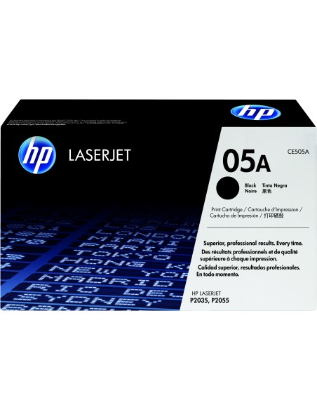 HP 05A Black Original LaserJet Toner Cartridge