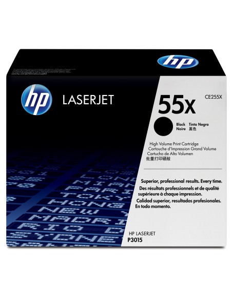 HP 55X High Yield Black Original LaserJet Toner Cartridge