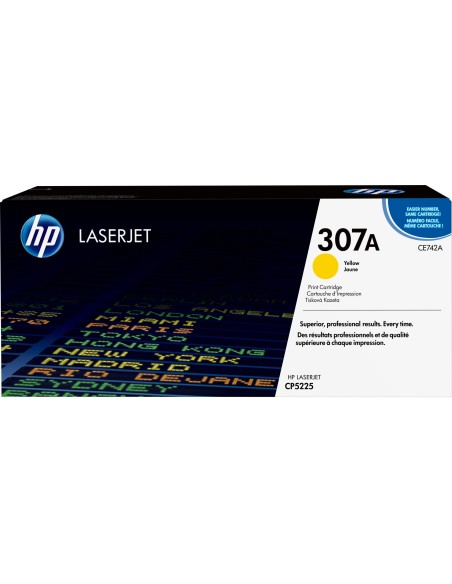 HP 307A Yellow Original LaserJet Toner Cartridge