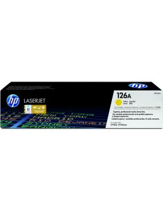 HP 126A Yellow Original LaserJet Toner Cartridge