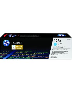 HP 128A Cyan Original LaserJet Toner Cartridge