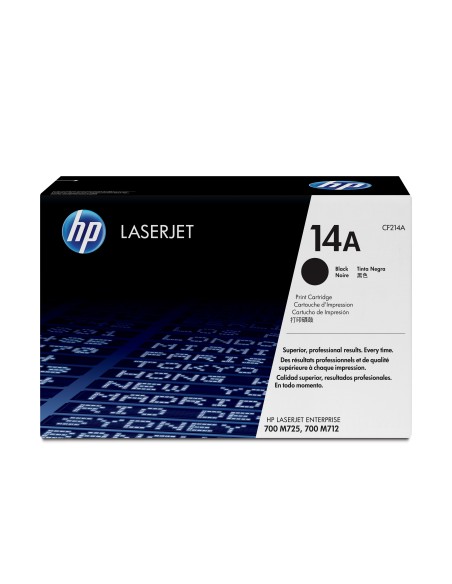 HP 14A Black Original LaserJet Toner Cartridge