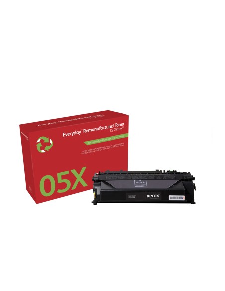 Everyday ™ Mono Remanufactured Toner by Xerox compatible with HP 05X (CE505X), High capacity