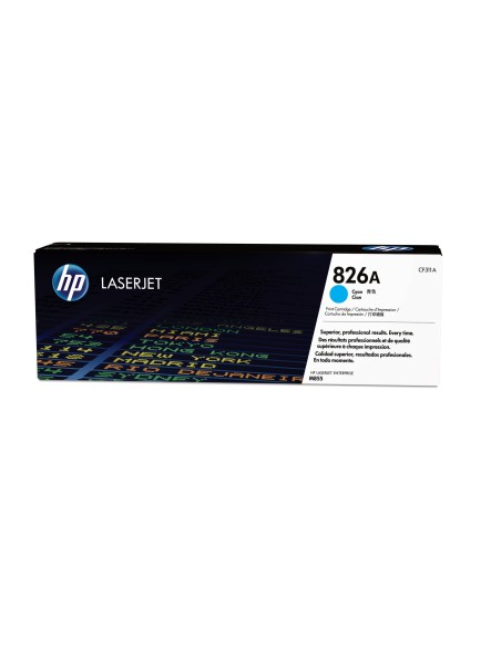 HP 826A Cyan Original LaserJet Toner Cartridge