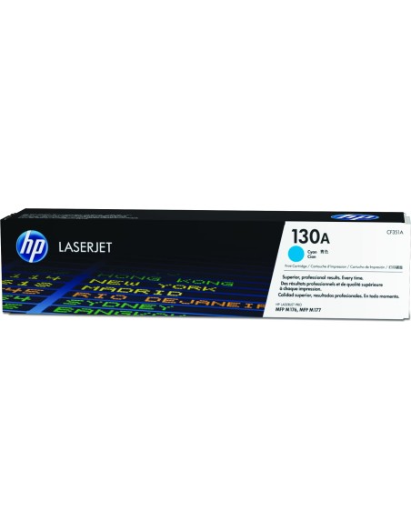 HP 130A Cyan Original LaserJet Toner Cartridge