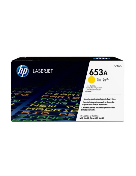 HP 653A Yellow Original LaserJet Toner Cartridge