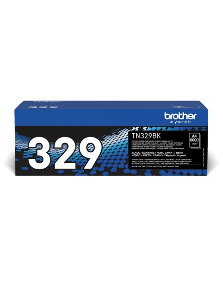 Brother TN-329BK toner cartridge 1 pc(s) Original Black