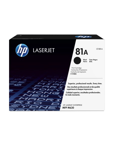 HP 81A Black Original LaserJet Toner Cartridge