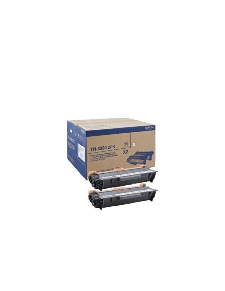 Brother TN-3380TWIN toner cartridge 2 pc(s) Original Black