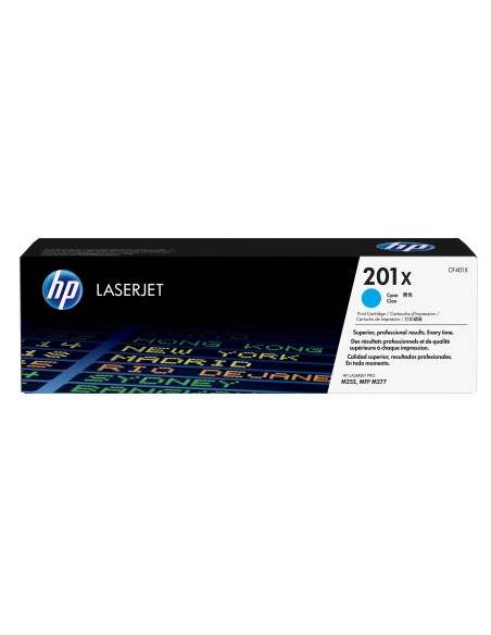 HP 201X High Yield Cyan Original LaserJet Toner Cartridge