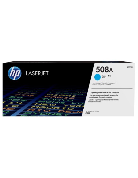 HP 508A Cyan Original LaserJet Toner Cartridge