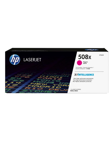 HP 508X High Yield Magenta Original LaserJet Toner Cartridge