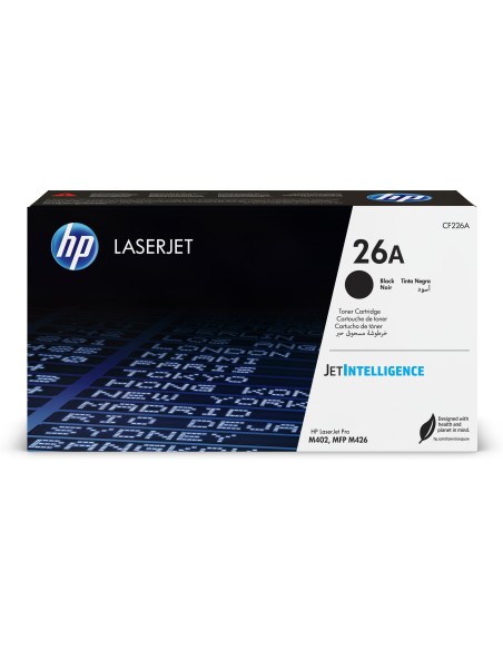 HP 26A Black Original LaserJet Toner Cartridge
