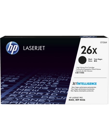 HP 26X High Yield Black Original LaserJet Toner Cartridge