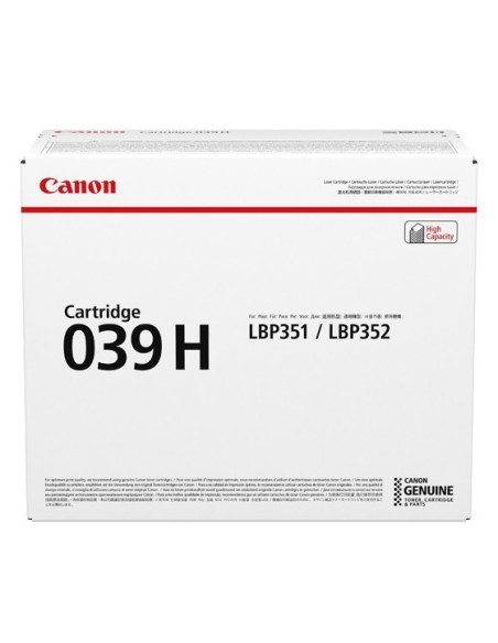Canon 039H toner cartridge 1 pc(s) Original Black