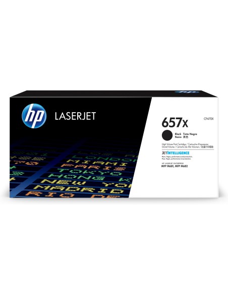 HP 657X High Yield Black Original LaserJet Toner Cartridge