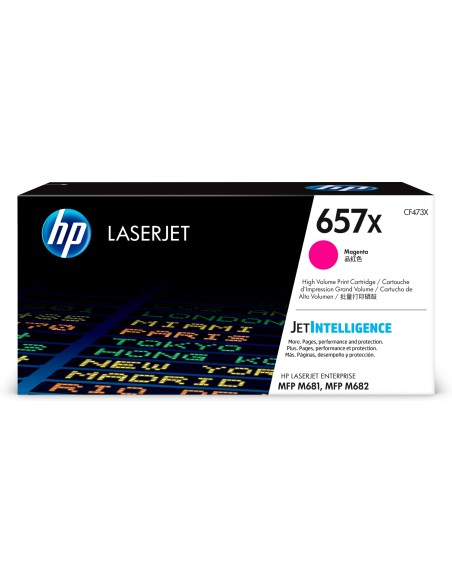 HP 657X High Yield Magenta Original LaserJet Toner Cartridge
