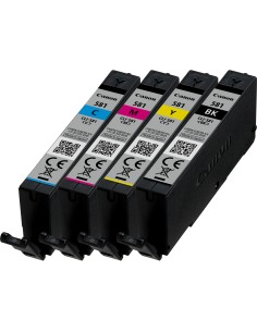 Canon CLI-581 BK C M Y Ink Cartridge Multi Pack