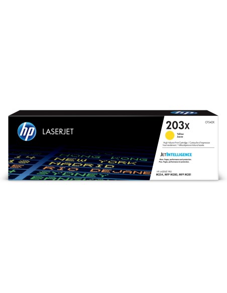 HP LaserJet 203X High Yield Yellow Original Toner Cartridge