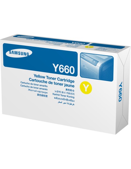 Samsung CLP-Y660A Yellow Toner Cartridge