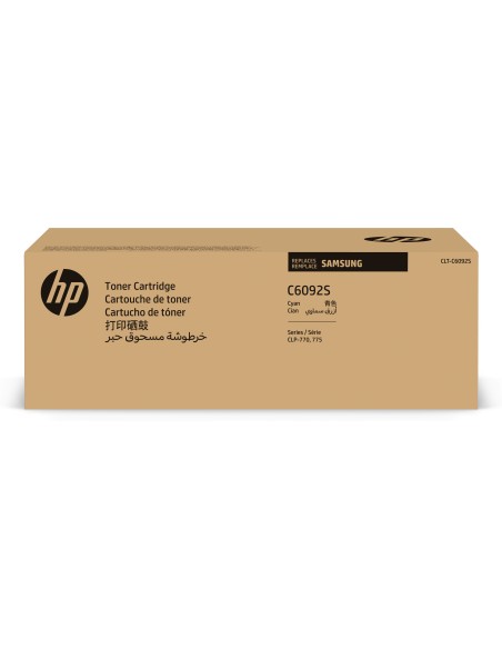 Samsung CLT-C6092S Cyan Original Toner Cartridge