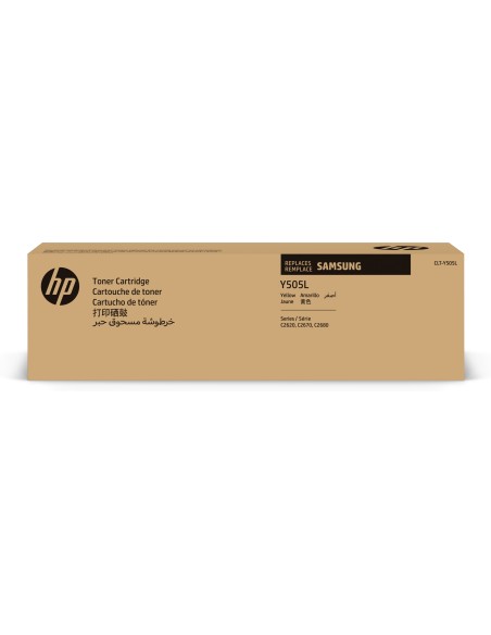 Samsung CLT-Y505L High Yield Yellow Original Toner Cartridge