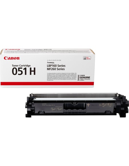 Canon 051H High Yield Toner Cartridge, Black