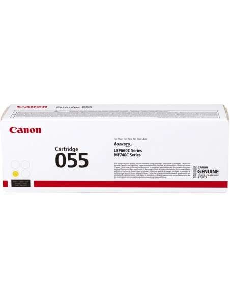 Canon 055 toner cartridge 1 pc(s) Original Yellow