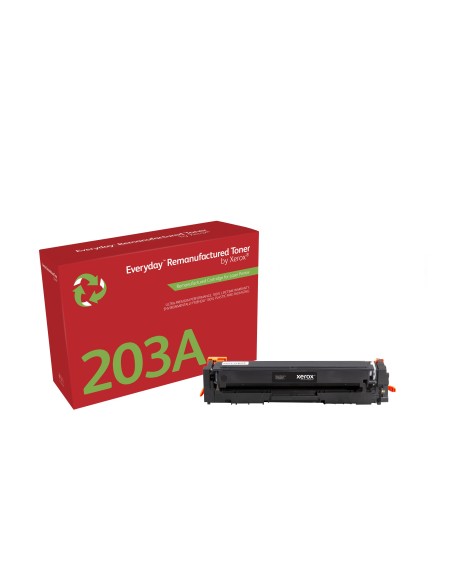 Everyday ™ Black Remanufactured Toner by Xerox compatible with HP 203A (CF540A), Standard capacity