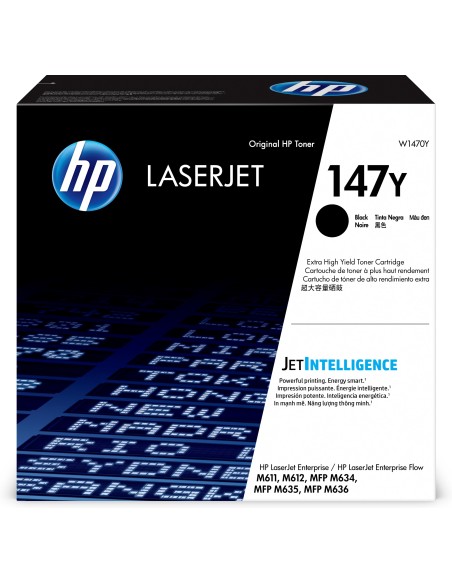 HP 147Y Extra High Yield Black Original LaserJet Toner Cartridge