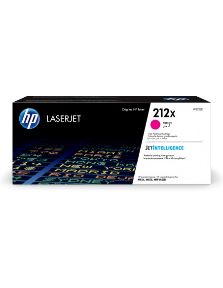 HP 212X High Yield Magenta Original LaserJet Toner Cartridge