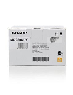 Sharp MXC30GTY toner cartridge 1 pc(s) Original Yellow