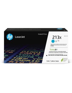 HP 213X High Yield Cyan Original LaserJet Toner Cartridge
