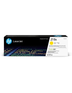 HP 219X High Yield Yellow Original LaserJet Toner Cartridge