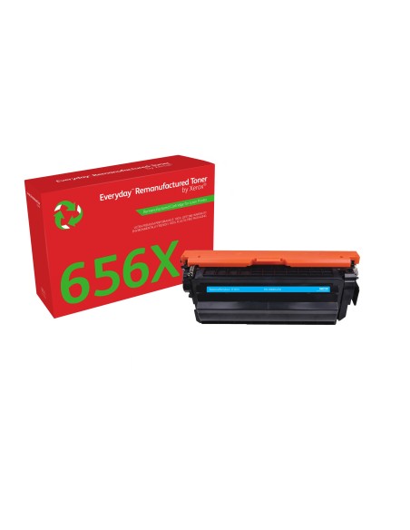 Everyday ™ Cyan Remanufactured Toner by Xerox compatible with HP 656X (CF461X), High capacity