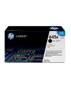 HP 645A Black Original LaserJet Toner Cartridge