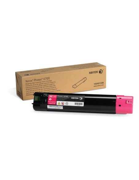 Xerox Genuine Phaser™ 6700 Magenta High capacity Toner Cartridge (12000 Pages) - 106R01508