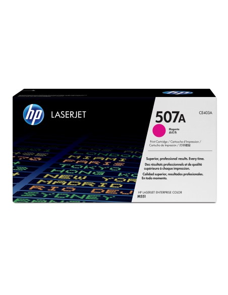 HP 507A Magenta Original LaserJet Toner Cartridge