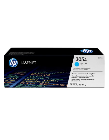HP 305A Cyan Original LaserJet Toner Cartridge