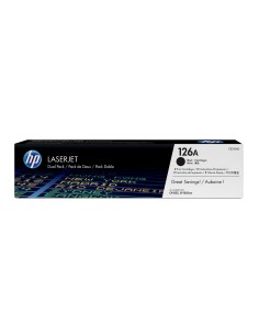 HP 126A 2-pack Black Original LaserJet Toner Cartridges