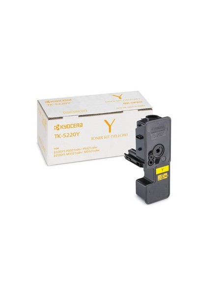 KYOCERA TK-5220Y toner cartridge 1 pc(s) Original Yellow